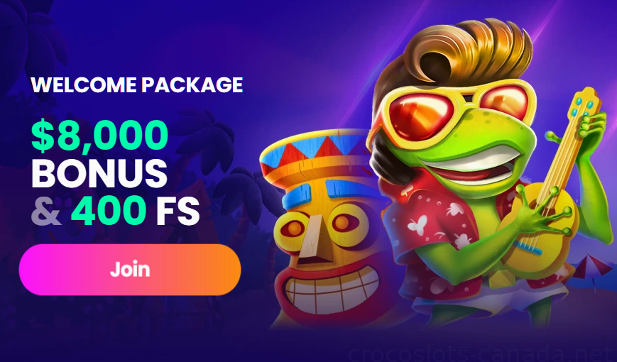 Crocoslots Casino Welcome Bonus